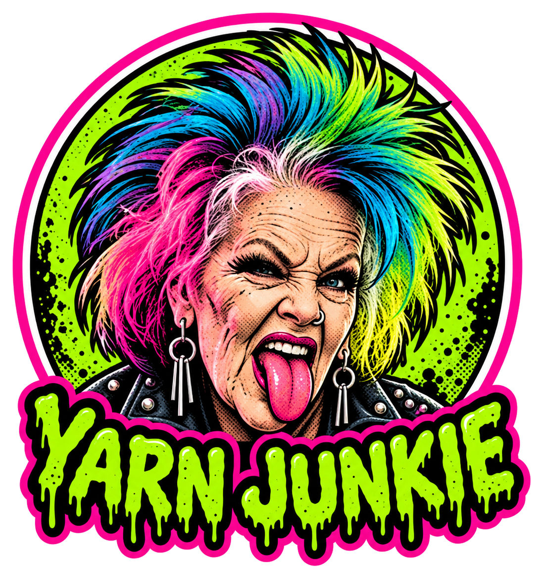 Yarn Junkie Badge