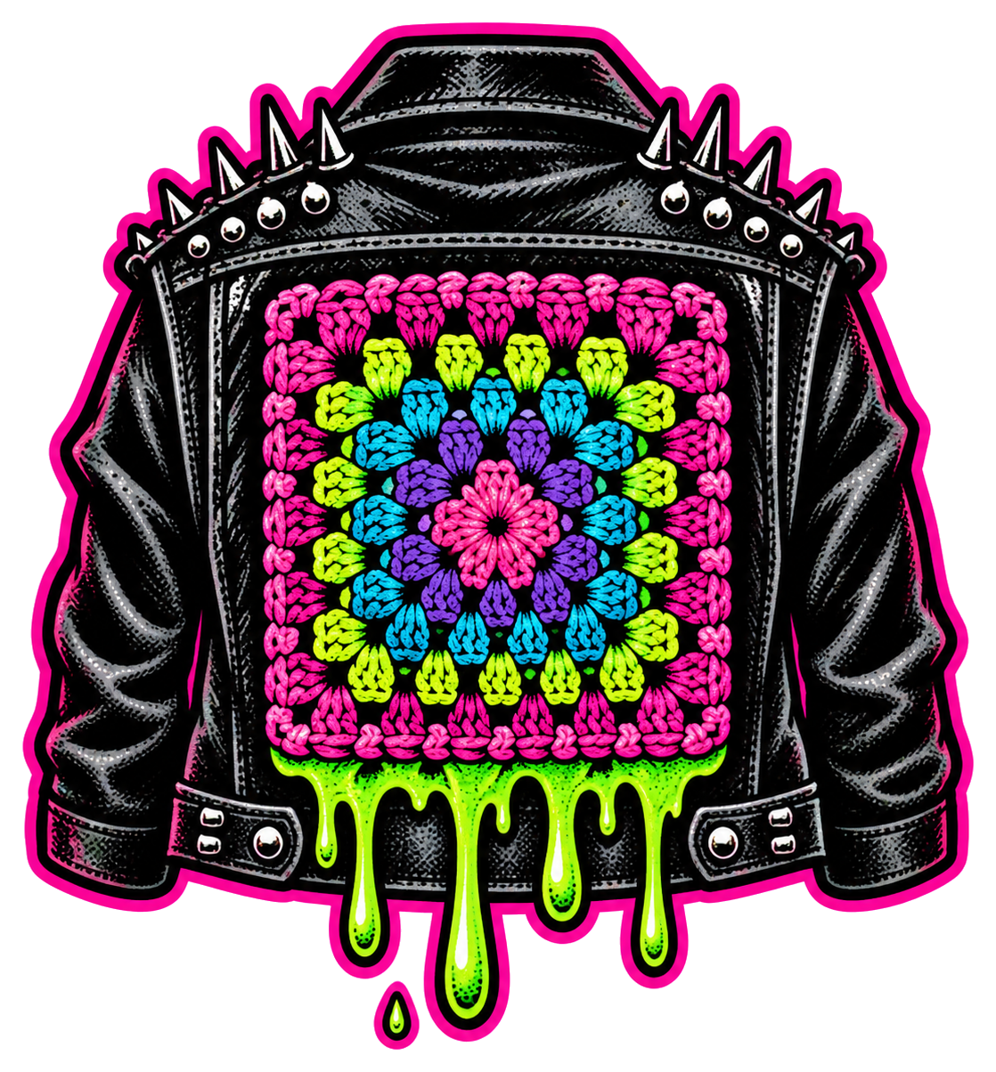 Granny Square Jacket